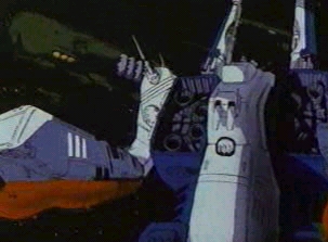 El SDF-1 y la flota de Breetai